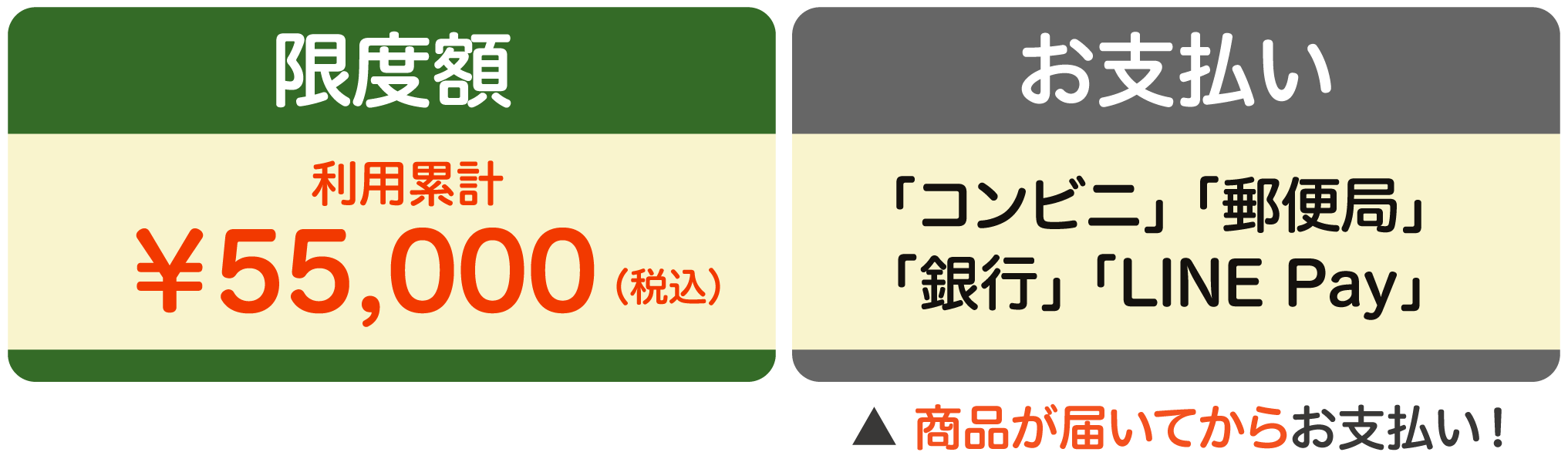 後払い