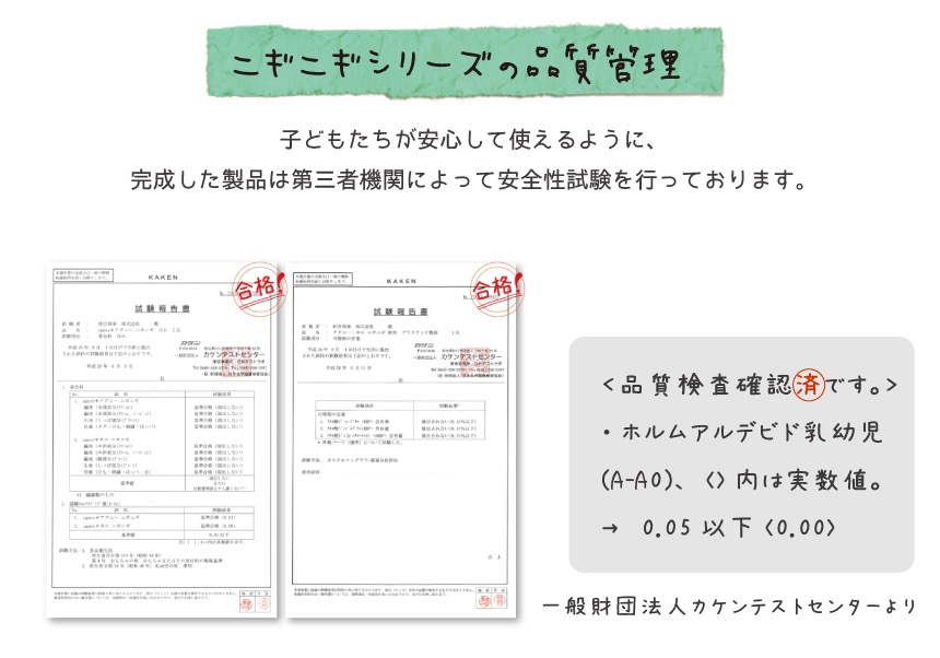 安全性試験結果
