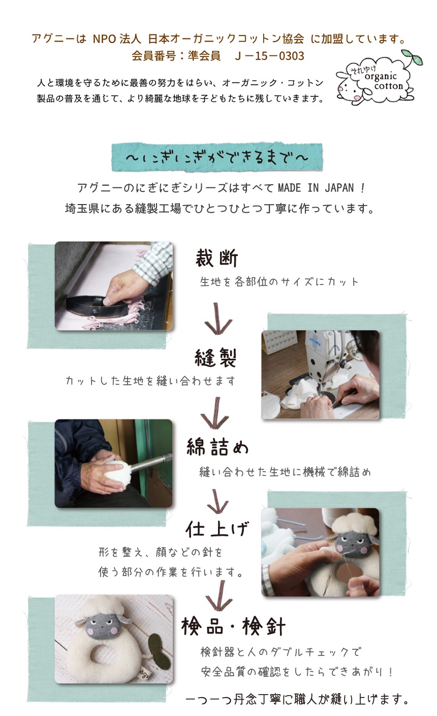 にぎにぎができるまで