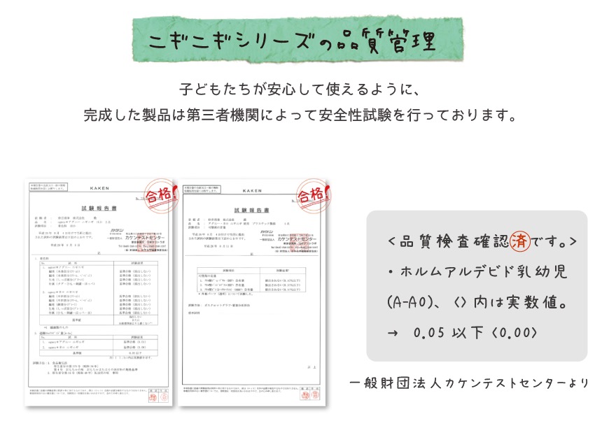安全性試験結果
